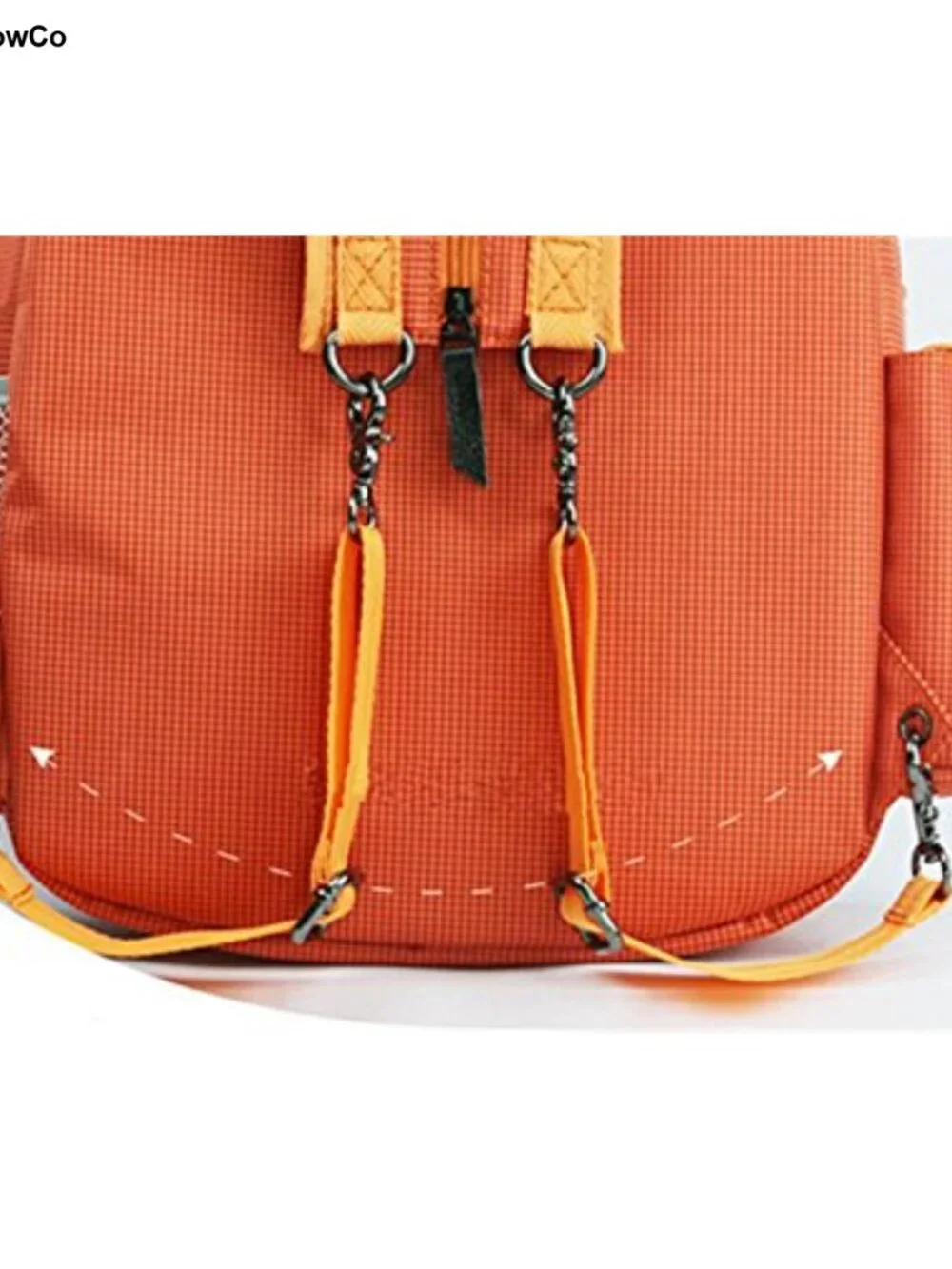 Tennis Racquet Backpack 20L Nylon Waterproof Detachable Strap